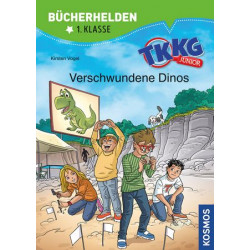 KOSMOS - TKKG Junior Bücherhelden 1. Klasse Verschwundene Dinos