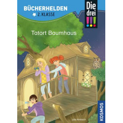 KOSMOS - Die drei !!! Bücherhelden 2. Klasse Tatort Baumhaus