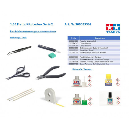 1:35 Franz. KPz Leclerc Serie
