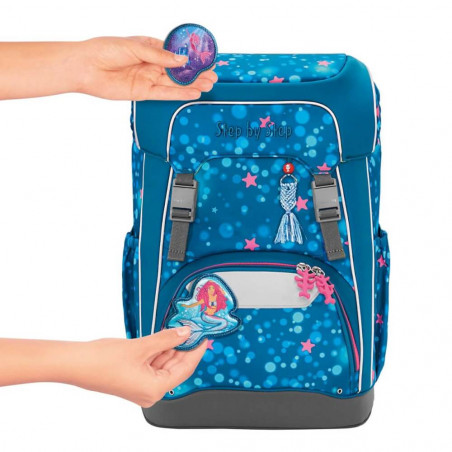 GIANT Schulrucksack-Set Mermaid Lola, 5-teilig