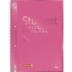 Collegeblock Premium Student Colour Code, A4, 80 Blatt, Lineatur 28, tulip