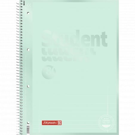 Collegeblock Premium Student Colour Code, A4, 80 Blatt, Lineatur 27, mint
