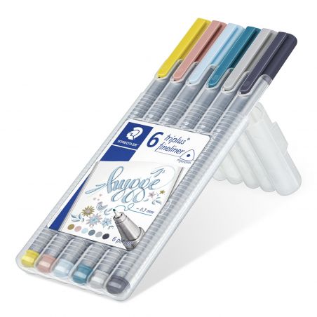 Fineliner triplus 0,3mm 6 St. B