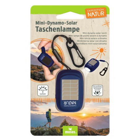 Mini-Dynamo-Solar Taschenl.