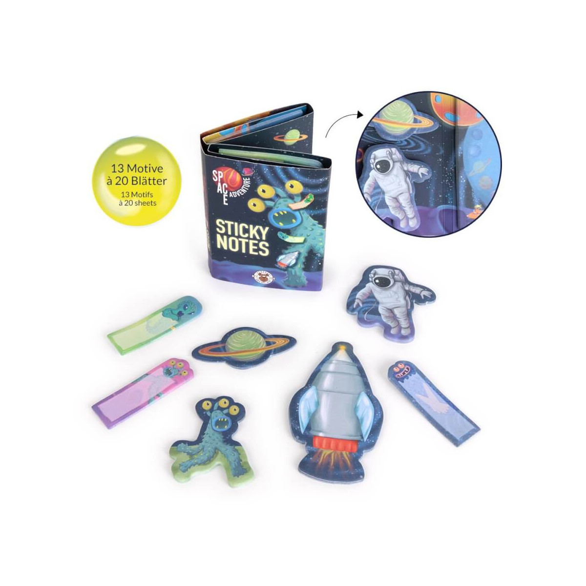 SPACE Sticky Notes Mini-Organ