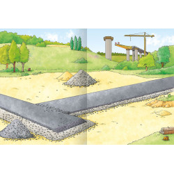 Erstes Stickern: Baustelle