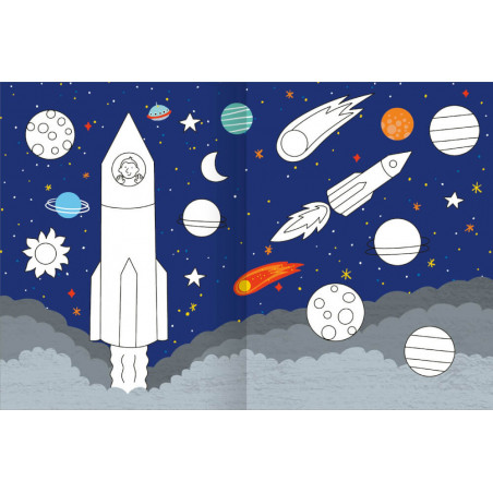 Gr. buntes Malbuch: Fahrzeug