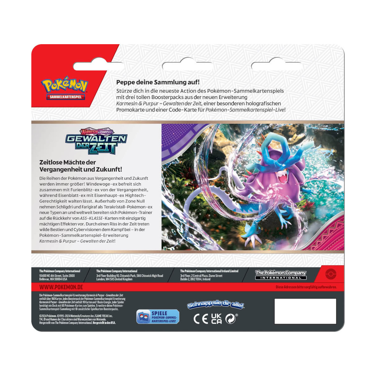 PKM KP05 3-Pack Blister DE MB