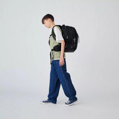 Match Schulrucksack Einzeln - Ninja Matrix
