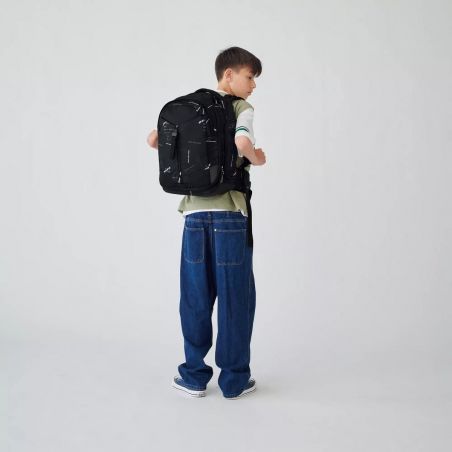 Match Schulrucksack Einzeln - Ninja Matrix