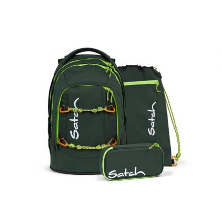 Pack Schulrucksack Set - Green Explorer