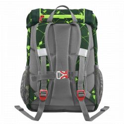 KID SHINE Rucksack-Set Dino Night Tyro, 3-teilig