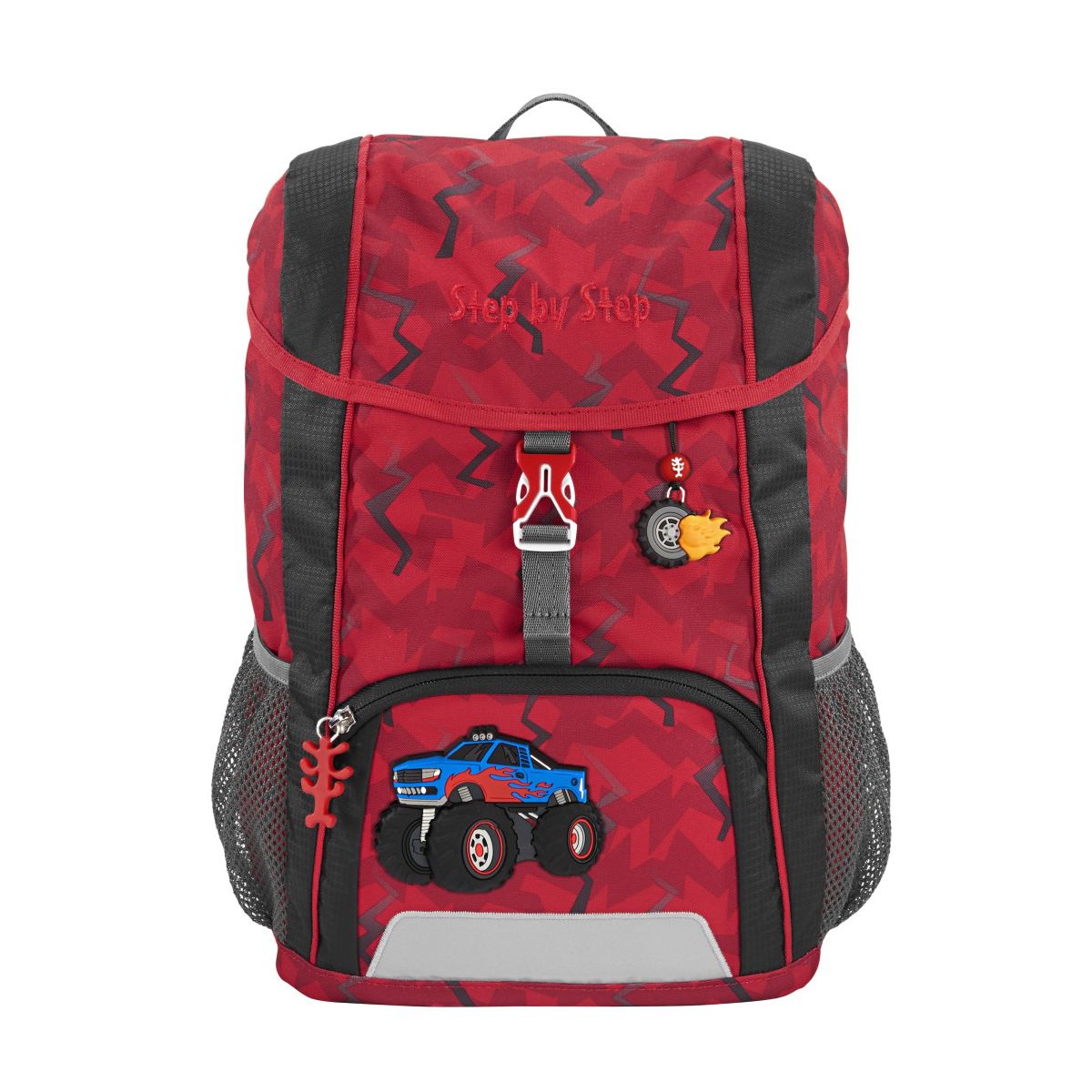 KID Rucksack-Set Monster Truck Rocky, 3-teilig