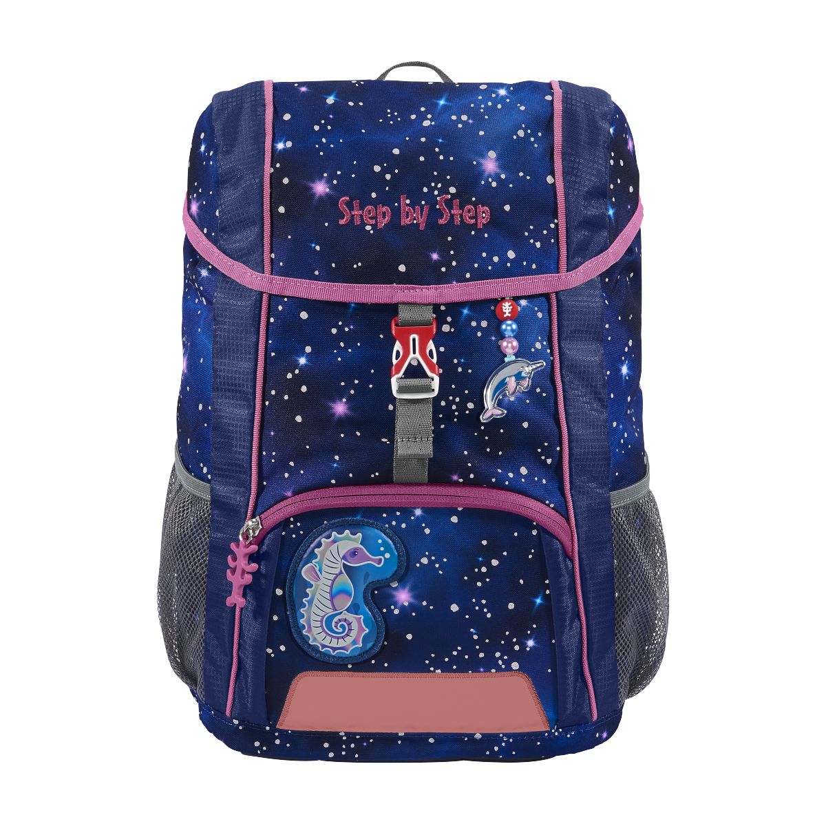 KID REFLECT Rucksack-Set Star Seahorse Zoe, 3-teilig