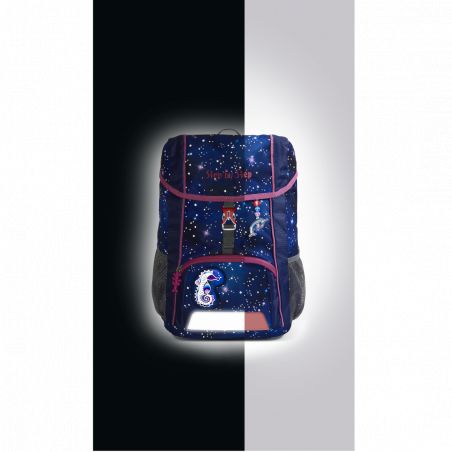 KID REFLECT Rucksack-Set Star Seahorse Zoe, 3-teilig