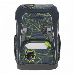 GIANT Schulrucksack-Set Dark Cat Chiko, 5-teilig