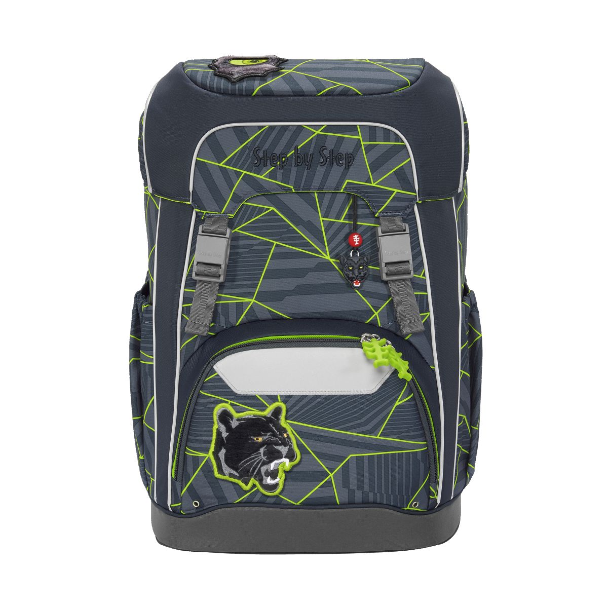 GIANT Schulrucksack-Set Dark Cat Chiko, 5-teilig