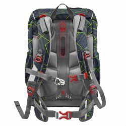 GIANT Schulrucksack-Set Dark Cat Chiko, 5-teilig