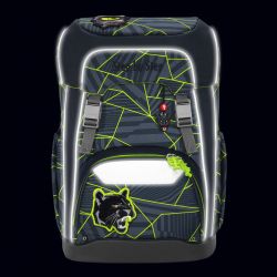 GIANT Schulrucksack-Set Dark Cat Chiko, 5-teilig