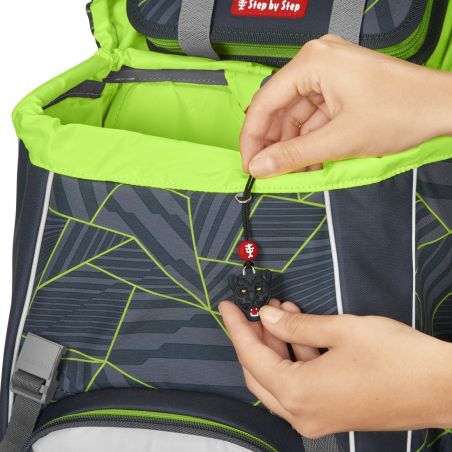 GIANT Schulrucksack-Set Dark Cat Chiko, 5-teilig