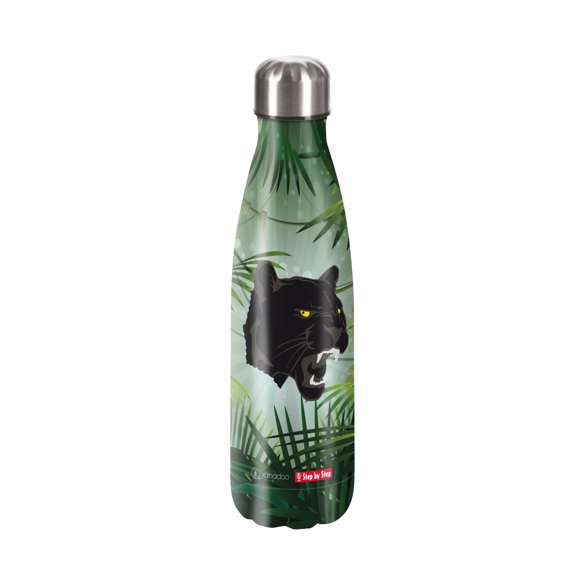Isolierte Edelstahl-Trinkflasche Wild Cat Chiko