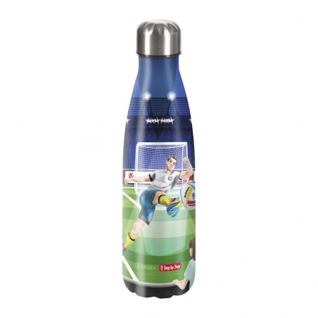 Isolierte Edelstahl-Trinkflasche Soccer Ben Isolierte Edelstahl-Trinkflasche Soccer Ben