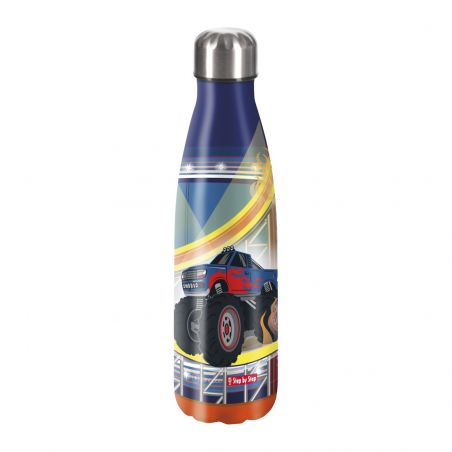 Isolierte Edelstahl-Trinkflasche Monster Truck Rocky Isolierte Edelstahl-Trinkflasche Monster Truck Rocky