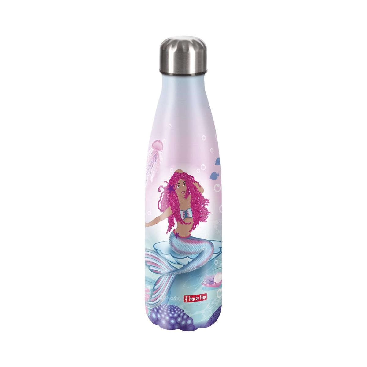 Isolierte Edelstahl-Trinkflasche Mermaid Lola