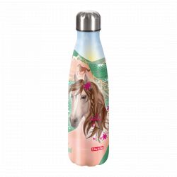 Isolierte Edelstahl-Trinkflasche Horse Lima