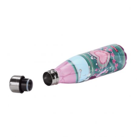 Isolierte Edelstahl-Trinkflasche Glitter Heart Hazle Isolierte Edelstahl-Trinkflasche Glitter Heart Hazle