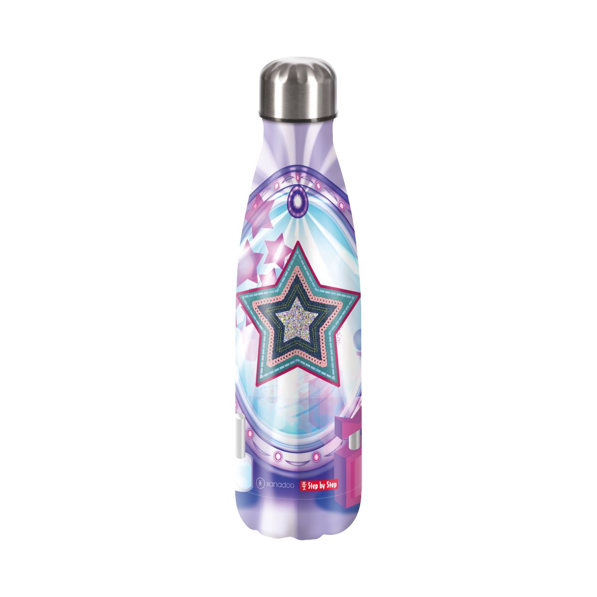 Isolierte Edelstahl-Trinkflasche Glamour Star Astra