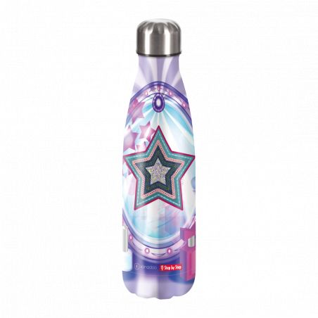 Isolierte Edelstahl-Trinkflasche Glamour Star Astra