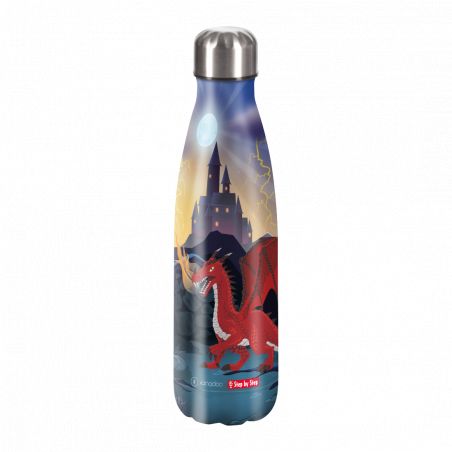 Isolierte Edelstahl-Trinkflasche Dragon Drako Isolierte Edelstahl-Trinkflasche Dragon Drako