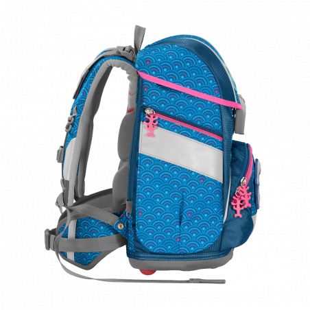 2IN1 PLUS Schulranzen-Set Dolphin Pippa, 6-teilig