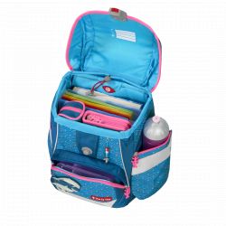 2IN1 PLUS Schulranzen-Set Dolphin Pippa, 6-teilig