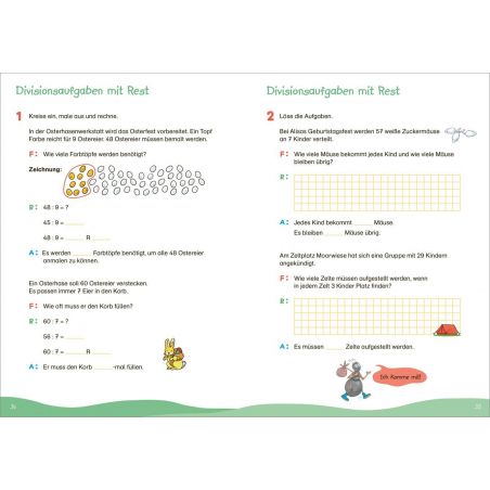 Fit für Textaufgaben 3. Klasse. Mein Übungsheft
