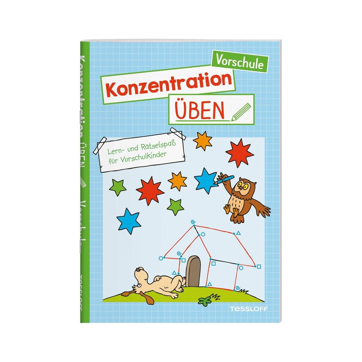 Konzentration üben. Vorschule