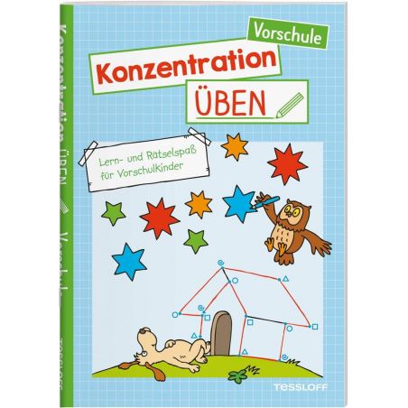 Konzentration üben. Vorschule