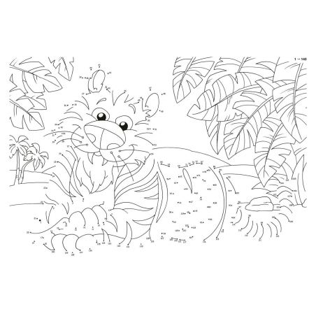 Punkt zu Punkt. Tiere. 1 bis 150