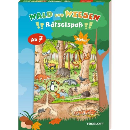 Wald-und-Wiesen-Rätselspaß. N Wald-und-Wiesen-Rätselspaß. N