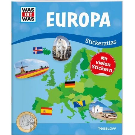WAS IST WAS Stickeratlas Europa WAS IST WAS Stickeratlas Europa