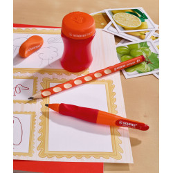 Stabilo Easysharpener orange Rechtshänder Spitzer