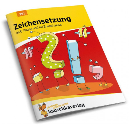 Hauschka Verlag - Zeichensetzung ab 6. Klasse und für Erwachsene, A5- Heft