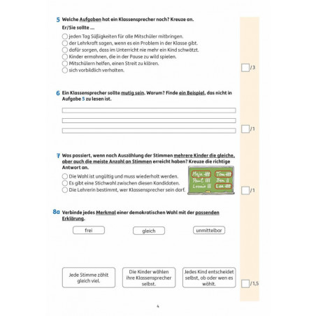 Hauschka Verlag - Tests im Sachunterricht - Lernzielkontrollen 3. Klasse, A4- Heft