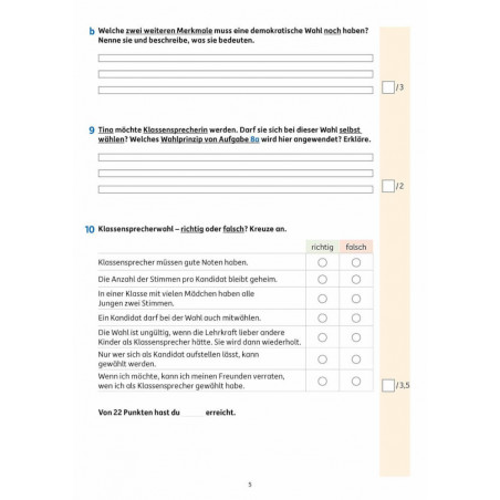 Hauschka Verlag - Tests im Sachunterricht - Lernzielkontrollen 3. Klasse, A4- Heft