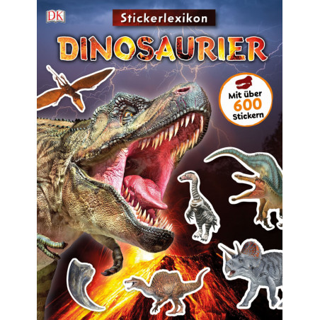 Sticker-Lexikon. Dinosaurier
