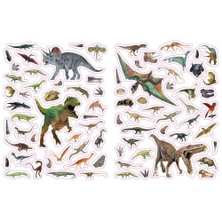 Sticker-Lexikon. Dinosaurier