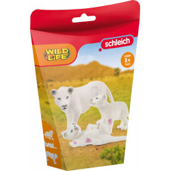 Schleich Wild Life 42505 Löwenmutter mit Babys