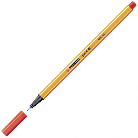 STABILO point 88 hellrot Fineliner