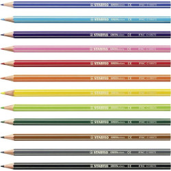 STABILO GREENcolors 12er Etui FSC Buntstift